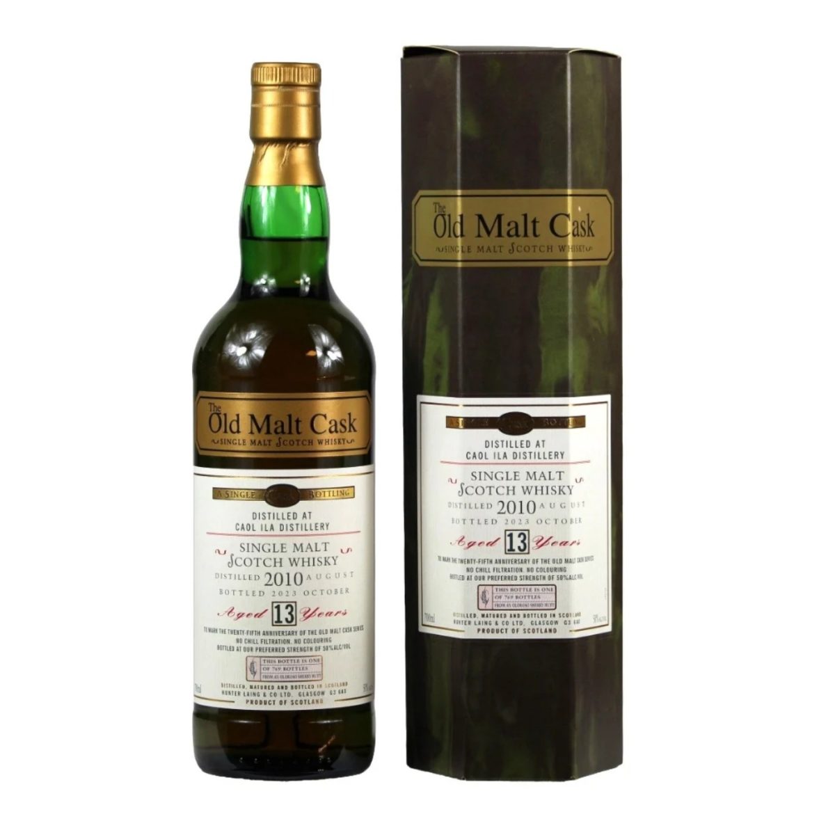 Caol Ila 13 Anos Old Malt Cask 25º Aniversário 700ml