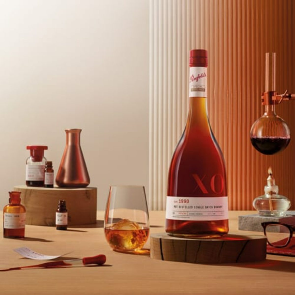 Penfolds XO Pot Distilled Single Batch Brandy Lote 1990 750ml