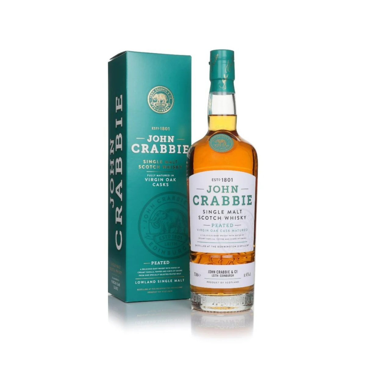 John Crabbie Peated Virgin Oak Cask Matured 700ml
