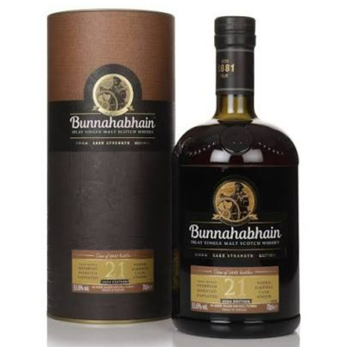 Bunnahabhain 21 Anos Pedro Ximénez Cask Finish 2024 Cask Strength Edition 700ml