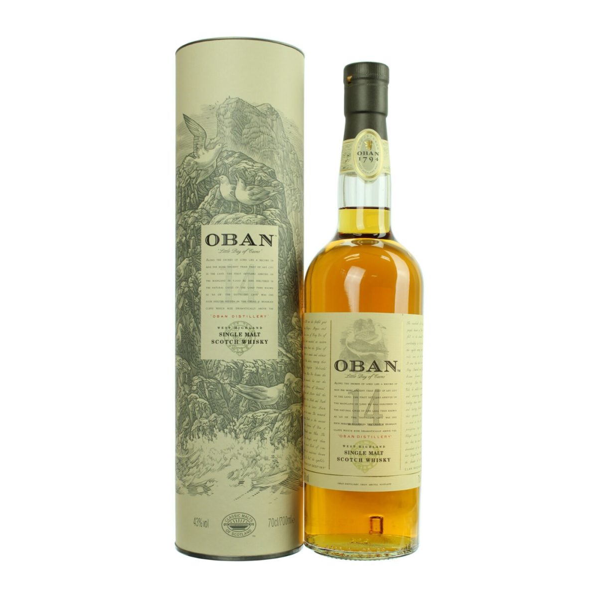 Oban 14 Anos Single Malt 700ml