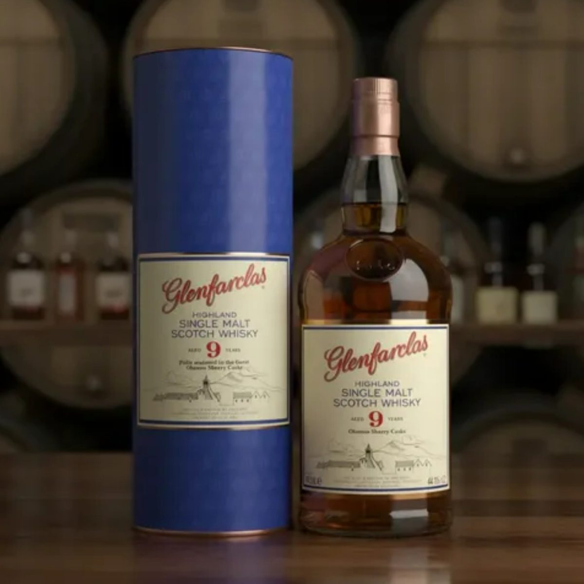 Glenfarclas 9 Anos Oloroso Sherry Casks 700ml