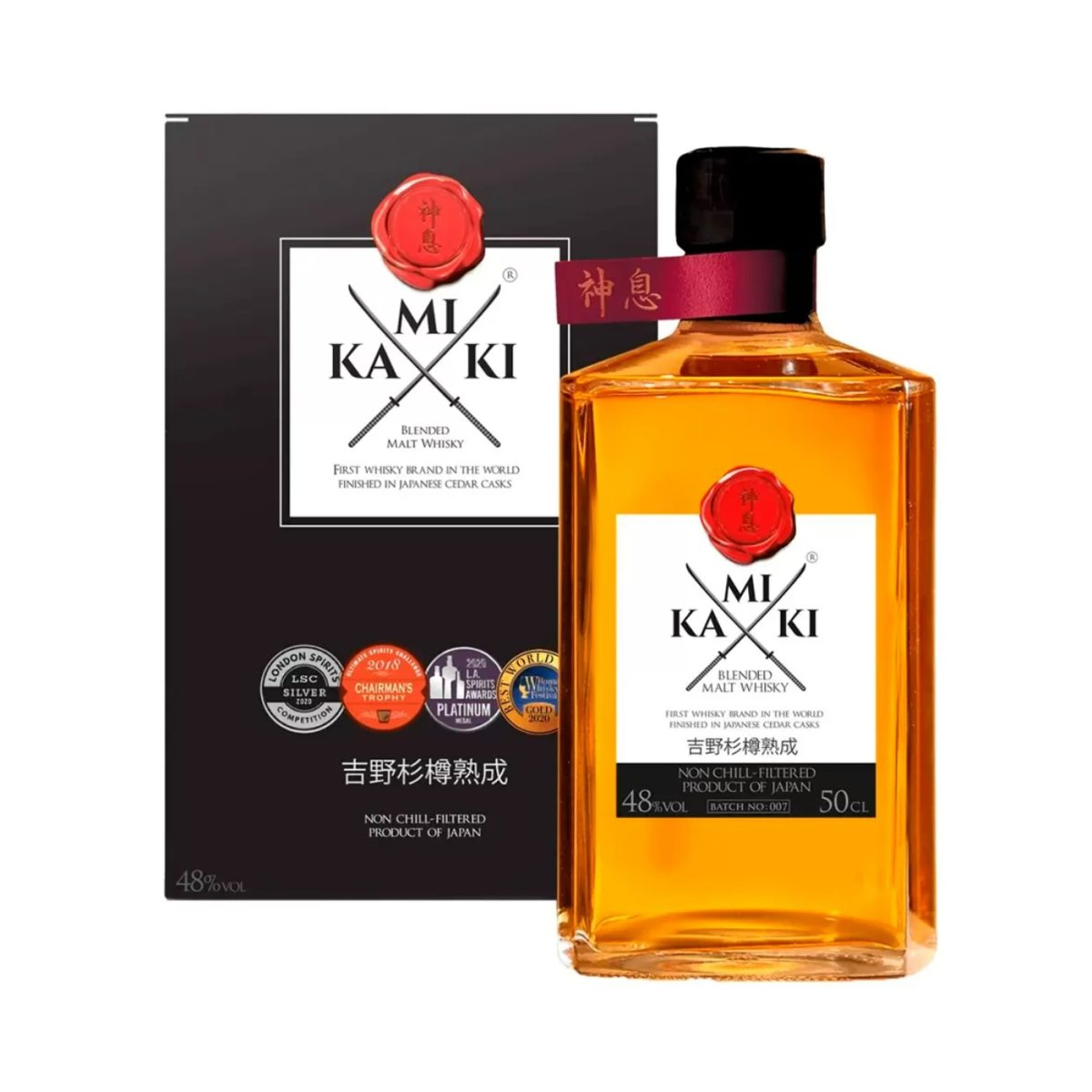 Kamiki Blended Malt Whisky 500ml