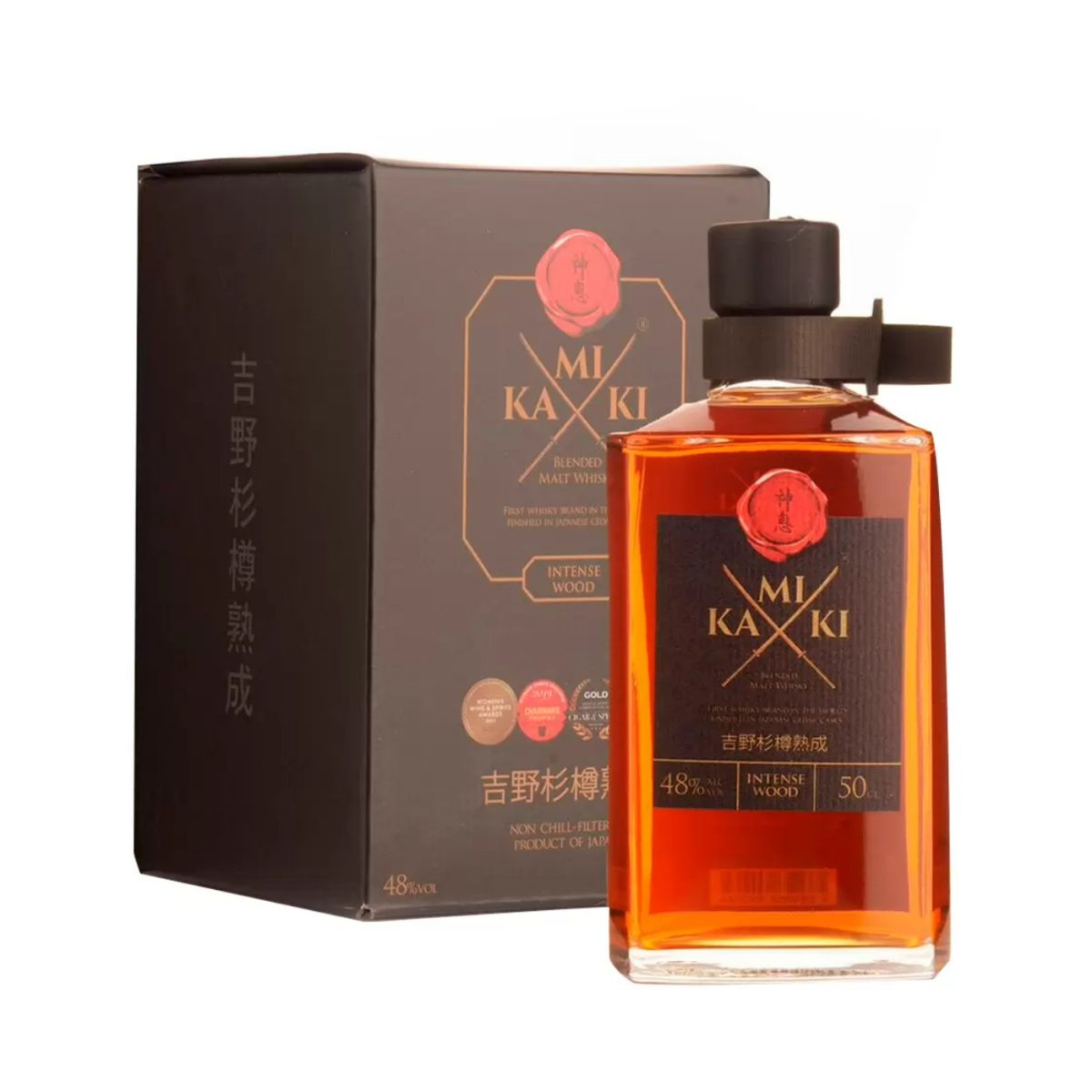 Kamiki Intense Wood Blended Malt Whisky 500ml